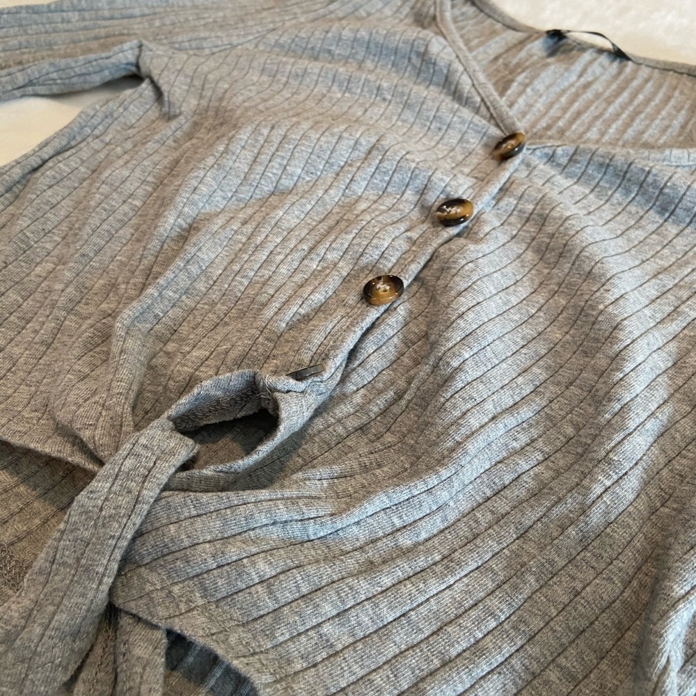 Shirt With Buttons and Tie in front